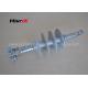 Grey Color Silicone Rubber Dead End Insulator Fiber Glass Core Material 15kV