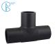 Dn 50-630mm HDPE Equal Tee Buttweld With 100% Virgin Material PE100