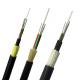 Overhead Outdoor 12/24 Hilos Singlemode G652 ADSS Fiber Optic Cable With Kevlar