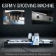 Automatic V Grooving Machine For Aluminum Veneer Enhance Door With Four Sided