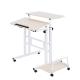 Home Computer Host W60cm Metal Study Table With Adjustable Height