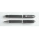 Black carbon fiber barrel  Metal Pens / Pen roller with silk print logo MT1204