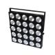 25pcs 10w Matrix Led Disco Lights With Black Cold Rolled Steel Housing
