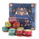 9 Pack Gift Set Burning Time About 12H Portable Nature Soy Wax
