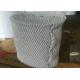 Mixed material knitted wire mesh gas liquid netting for protect air filter