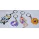 High Visible Custom PVC Keychains With Plastic / Rubber Material