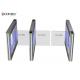 Anti Fingerprint Surface Security Swing Gate , Mechanical Turnstile Long Life Span