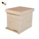 Durable 10 Frames 20mm Thick Pine Wooden Bee Hive 2 Layers