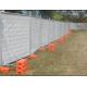 Temporary Fence With Plastic Feet Easy To Install And In High Security