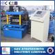 17 Stations C Section C Purlin Roll Forming Machine By Gearbox Transmission A nd with Hydraulic Punching