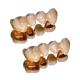 Palladium Porcelain Dental Crown Excellent Ductility Corrosion Resistant