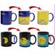 Ceramic Color Changing Ceramic Tea Mug / heat sensitive Magic Coffee Mug