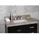49 Inch Custom Bathroom Vanity Tops , Bathroom Sink Countertop  Units