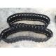 64mm Pitch Snowmobile Rubber Track With Adjustable Links