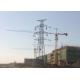 10 - 750KV Transmission Steel Tower Double Circuit Galvanizated / Painted Surface Treatment