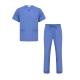 Disposable Hospital Uniform Scrub Suit Nursing with Short Sleeve