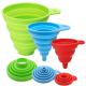 Funnels For Filling Bottles Kitchen Funnel Funnels For Kitchen Use Food Grade Silicone Collapsible Funnel Liquid Powder