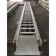 Stainless steel boat ladder LR Approval Marine Aluminum Alloy Fixed