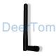 2400-2500MHz 2.4GHz WIFI Rubber Duck Antenna 3dBi SMA Connector 110mm
