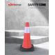 70cm Warning Directional Cone For Traffic Safety With Yes/No Base EVA/PVC/EPDM