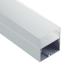 LED Strip Extruded Aluminum Profile Channel , Suspended LED Aluminum Profile