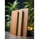Wooden Aluminum Composite Panel High-Impact Woodgrain ACP Sheet Weatherproof for Office Exteriors Platform Cladding