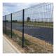 3D Curved Security Fence PVC Fence Panel with Heat Treated Pressure Treated Wood Type