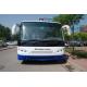 Customized 51 Passenger Airport Apron Bus , Small Turning Radius Airport Coach