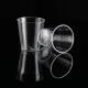 1.5OZ Transparent Hard Material PS Plastic Cups With Customized LOGO For Juice and Wine