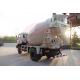 8m3 Front Discharge Concrete Mixing Truck With Pump 3800mm Wheel Base Strong Power