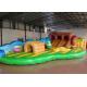 Adorable Bear Inflatable Fun City Amusement Park Big Farmland For Kindergarten Baby