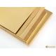 Optional Status Soft Copper Sheet C24000 Brass 600*1500mm Industrial