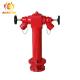 Cast Iron Fire Fighting Devices 4 100mm Pillar Fire Hydrant With 2 Way 2.5 Landing Valve