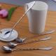 Elegant stainless steel hotel cutlery/tea spoon/mixing spoon/big spoon/long