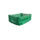 Vegetables Folding Plastic Crate Industrial Fruit Storage Crates 400*300*140mm