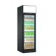 Supermarket Refrigerated Showcase Commercial Cold Drink Refrigerator Upright Display Glass Door Fridge