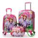 Durable Waterproof Childrens Hard Suitcase , Multifunctional Trolley Bag Cartoon