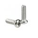 24k Gold Plated DIN7985 Cross Recessed Pan Head Screw and Nut Fastener for Industrial