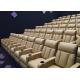 Modern Movie Theater Seats Public Cinema Chairs Soft Cushioned Upholstery