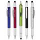 promotional plastic tool pen, ruler tool touch ball pen,functional gift advertising pen
