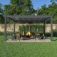Seating Area Dining Space and Garden Retreat in One Aluminium Pergola Modern and sleek