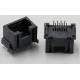 8P8C Vertical 180 Degree RJ45 Modular Jack For Network Switches