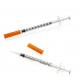 ODM Sterilization EO Gas Disposable Injection Syringe Device Microfine Needles 0.5ml