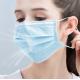 Sterile Surgical Medical Mask Pharmacy Hospital 17.5*9.5cm High Filter Efficiency