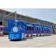 24 - Seat Amusement Park Electric Trains Fiberglass Material Blue Thomas Design