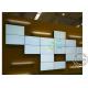 Irregular Shape Digital Signage Video Wall Frameless Lcd Monitor  55 65'' Ultra Narrow Bezel