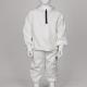Kids Half Zip Pullover Sweatshirt 300gsm And Jogger Pants Set White Color