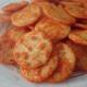 Souvenir Salty Cheese Rice Cracker Corn Flour Healthy Grain Snacks