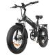 1000W City Motorized 20 Inch Bicycle Aluminum Alloy Frame 0-50Km/h