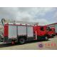 25m Boom 60m Spray Range Aerial Ladder Fire Truck With Stainless Steel Platform